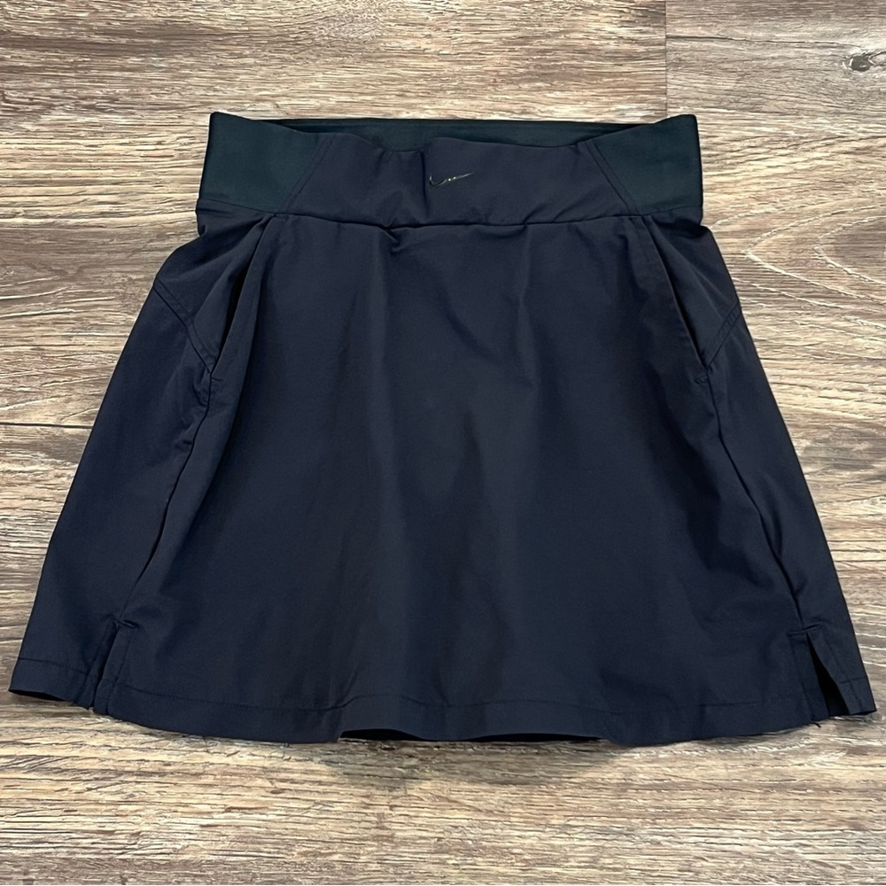 Nike Women’s Bliss Luxe Dri Fit Training Black Golf Tennis Skort Size XS